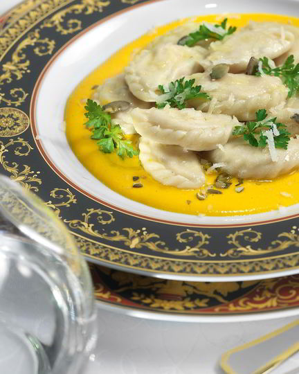 Рецепт вареников с тыквой и рикоттой