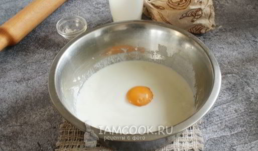 вареники с вишней на кефире с содой