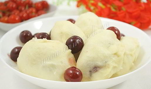 вареники с вишней в мультиварке