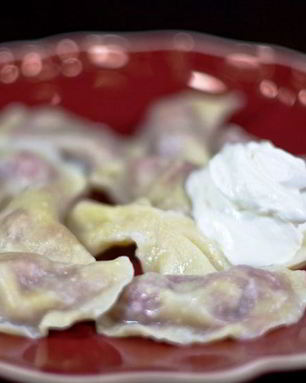 Вареники с вишней