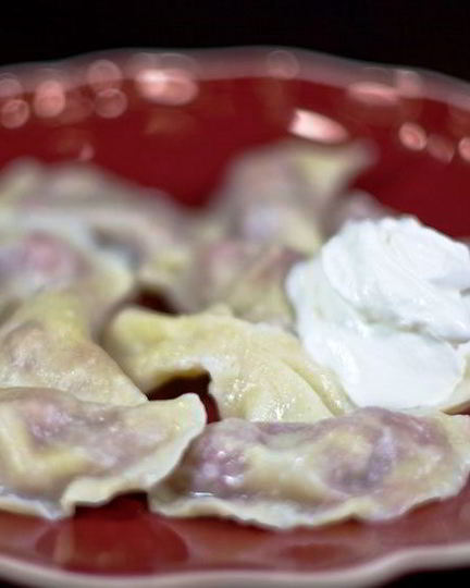 Рецепт вареников с вишней