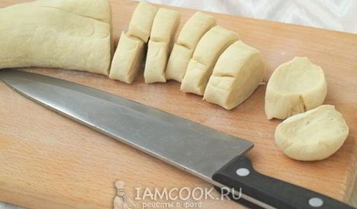 вареники с жареной капустой