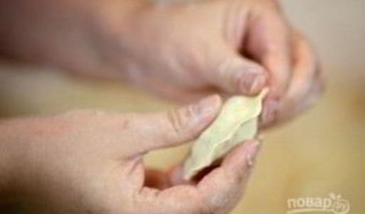 вареники с жареными грибами