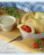 Вареники творожные с ванильно-тимьяновым соусом