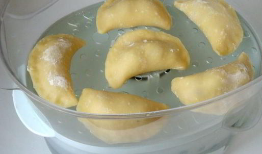 вареники творожные с ванильно-тимьяновым соусом