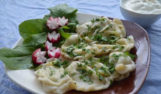 вареники в микроволновке