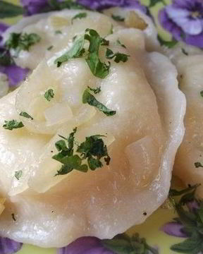 Заварное тесто для вареников с картошкой