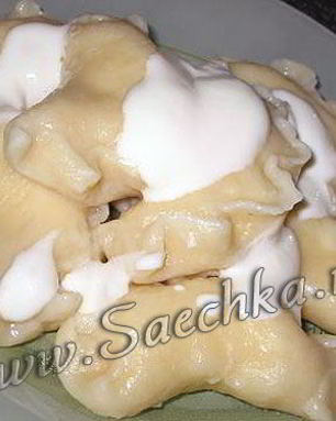 Заварное тесто для вареников