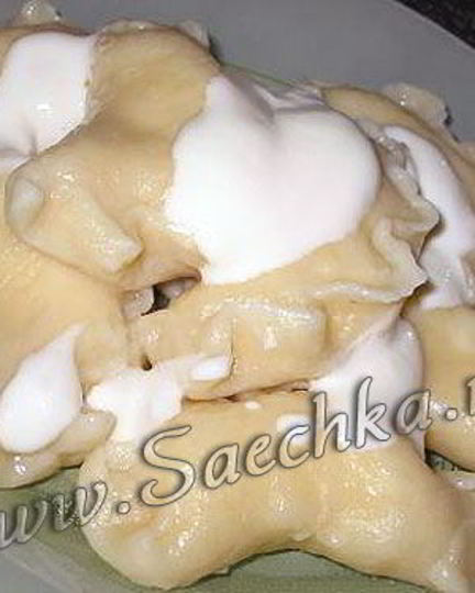 Рецепт заварного теста для вареников