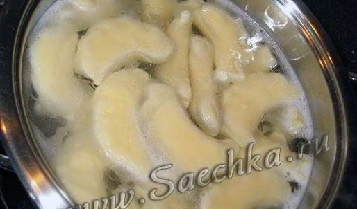 заварное тесто для вареников