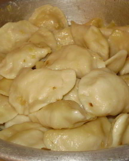 Рецепт заварных вареников с картошкой