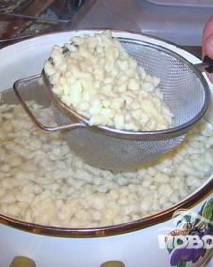 Рецепт венгерских клецек нокедли