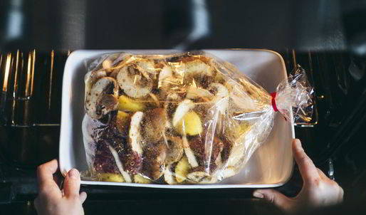 сочное жаркое с грибами и картофелем