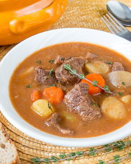 Рецепт сытного жаркого из говядины