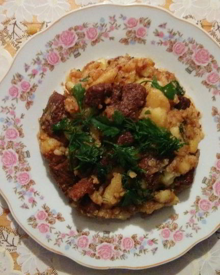 Рецепт жаркого из говядины по-домашнему