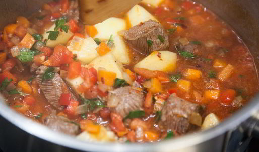 жаркое из говядины