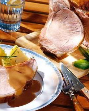 Жаркое из копченой свинины по-брандербургски