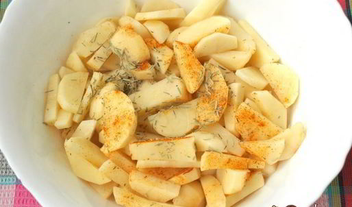 жаркое из кролика в казане