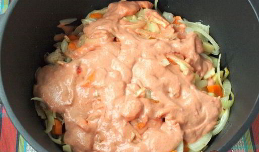 жаркое из кролика в казане