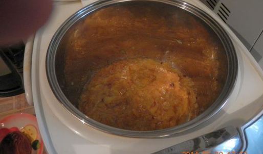 жаркое из курицы по-еврейски в мультиварке