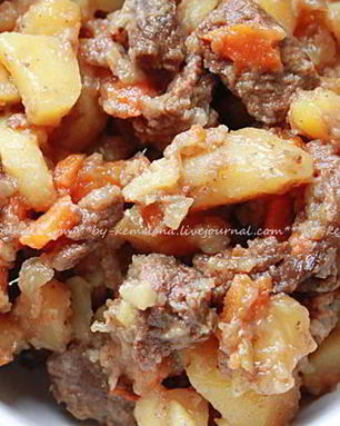 Жаркое из лосятины