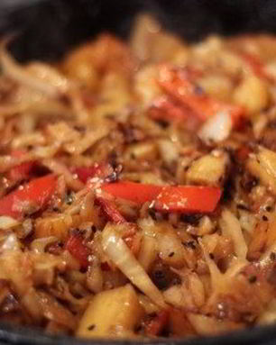 Жаркое из овощей по-вегетариански