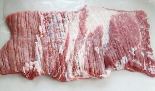 жаркое из свинины, фаршированное яблоками и клюквой