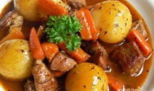 жаркое из свинины с картошкой