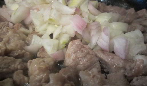 жаркое по-домашнему в гранатовом соусе