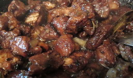 жаркое по-домашнему в гранатовом соусе