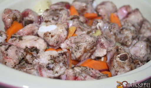 жаркое под хлебной корочкой