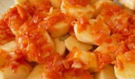 жаркое с баклажанами и картошкой