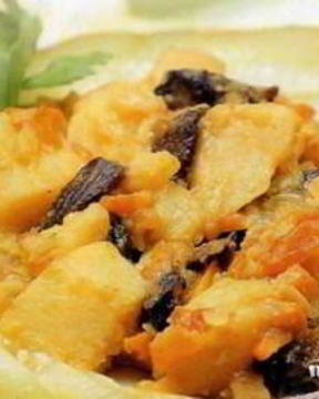 Жаркое с грибами