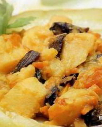 Рецепт жаркого с грибами