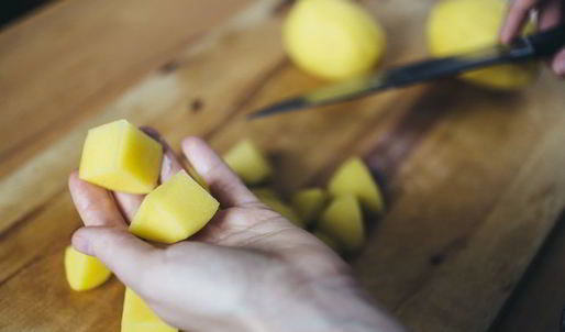 жаркое с куриными сердечками