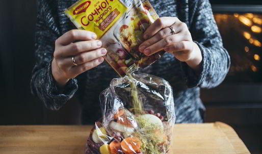 жаркое с куриными сердечками