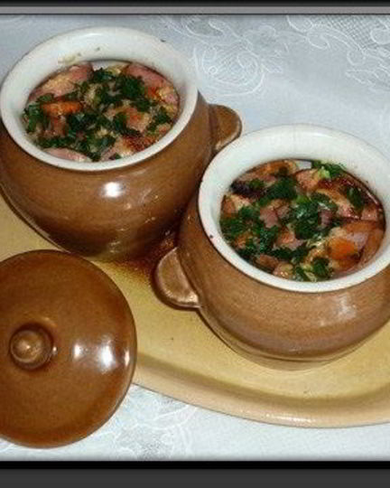 Рецепт жаркого с куриными желудками