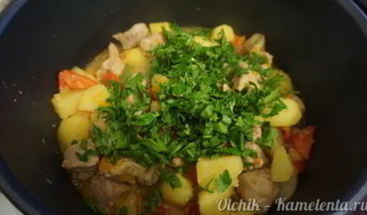 жаркое с нудлями