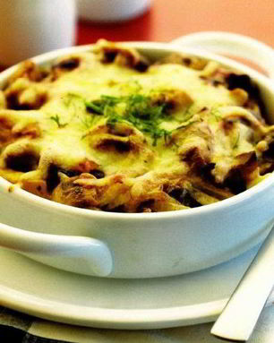 Жаркое с опятами