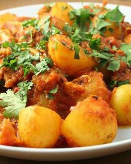 Рецепт жаркого с овощами и курицей по-домашнему