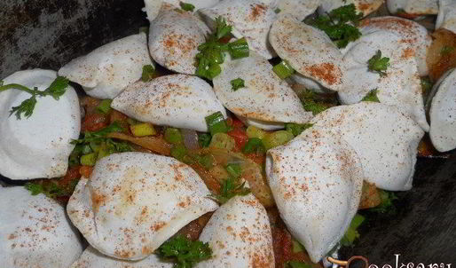 жаркое с пельменями