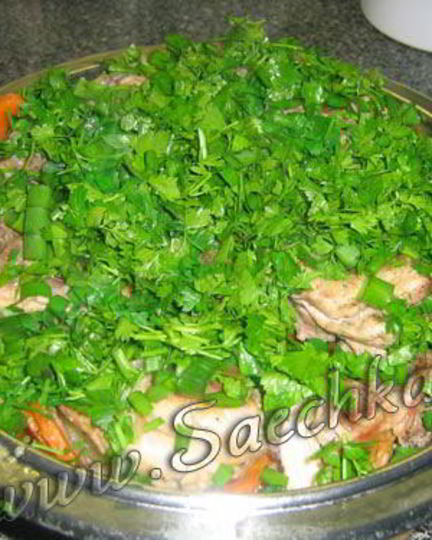 Рецепт жаркого щедрого