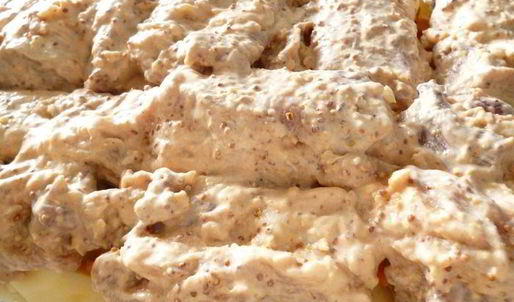 жаркое со свиными ребрышками в пикантном маринаде