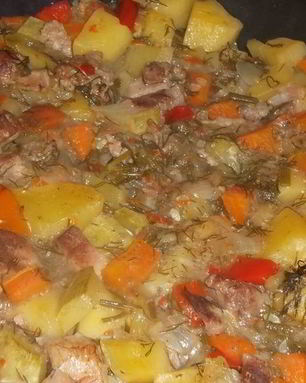 Жаркое в духовке