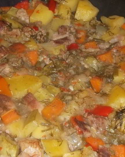 Рецепт жаркого в духовке