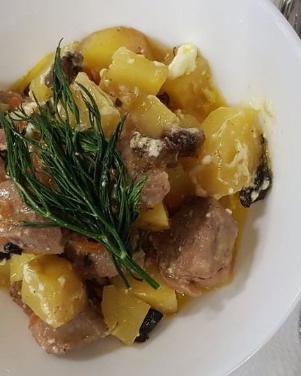 Рецепт жаркого в горшочке