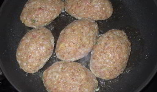 гречневые зразы с яйцом и зеленью