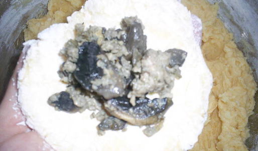 картофельно-тыквенные зразы с очень вкусной начинкой