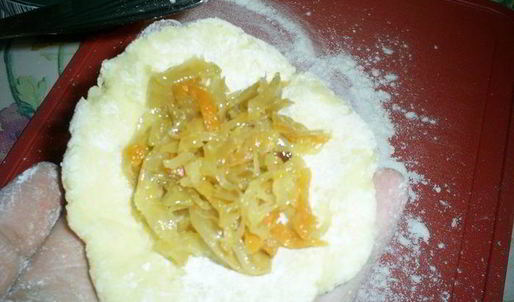 картофельные зразы с начинкой из квашеной капусты