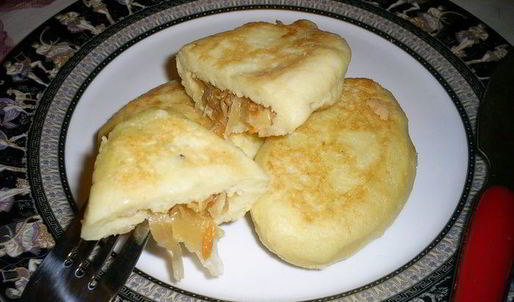 картофельные зразы с начинкой из квашеной капусты